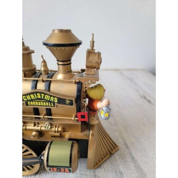 Mr Christmas Cannonball train AS IS Xmas Mickey Mouse Donald Duck Snow White dec - Picture 7 of 15